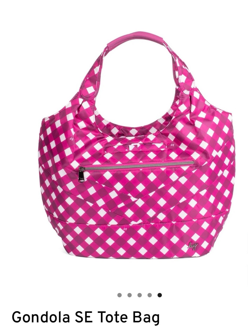 NWT- Lug Gondola SE Gingham Berry